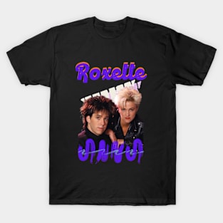 Roxette 90s style retro vintage 80s gifts T-Shirt